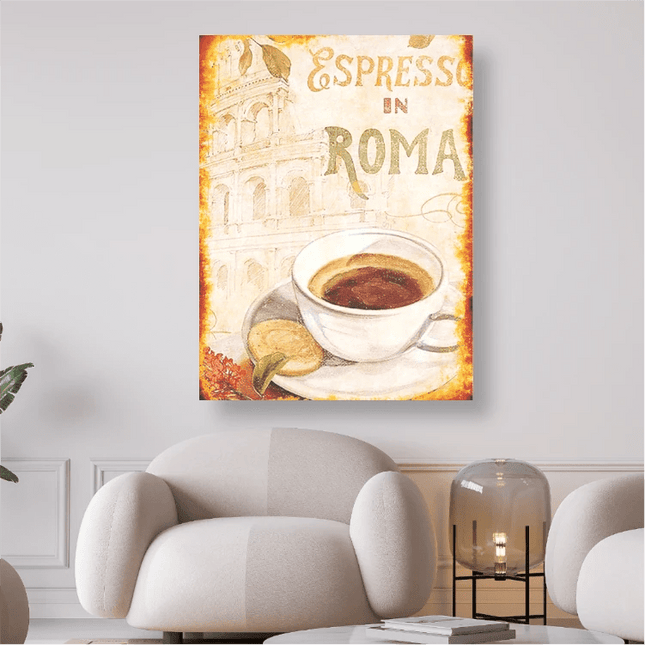 Espresso in Roma - 5D DIY Diamond Painting