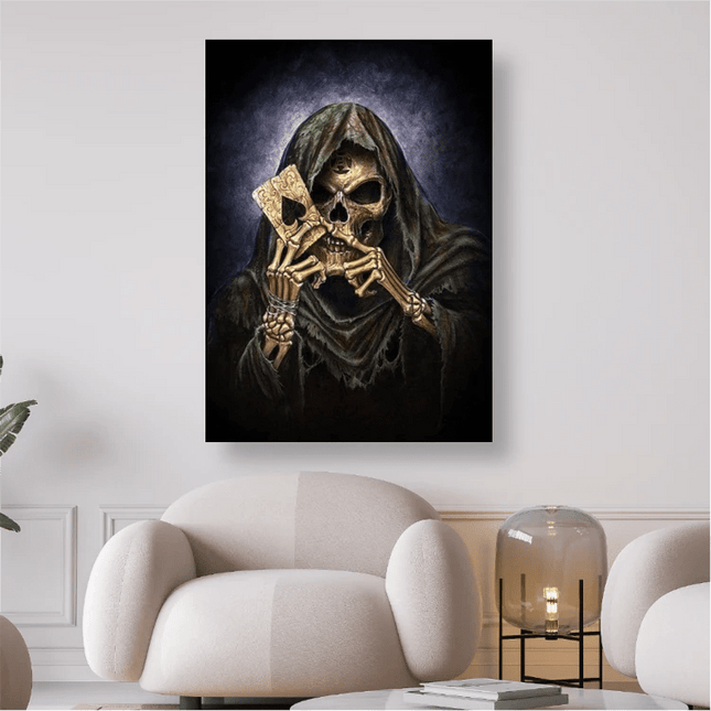 Geist mit Karte - 5D DIY Diamond Painting