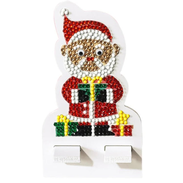 Handyhalterung Weihnachtsmann - Diamond Painting