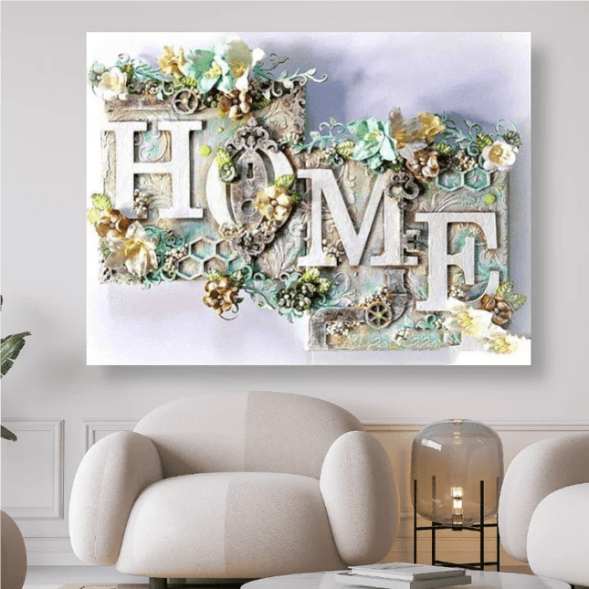 Home da bin ich zu Hause - 5D DIY Diamond Painting