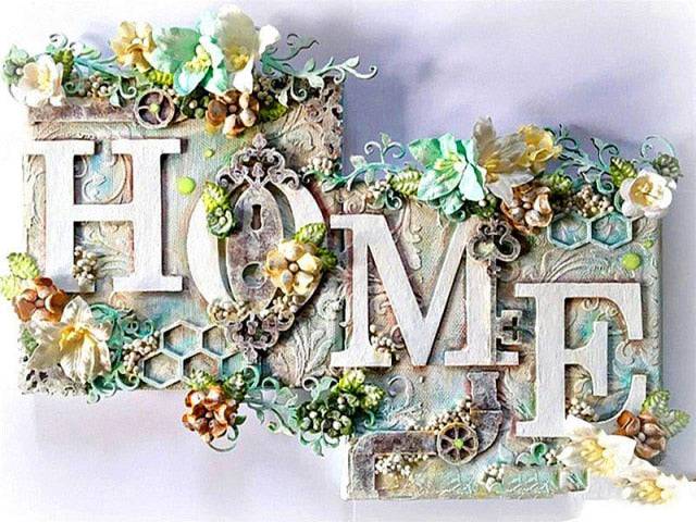 Home da bin ich zu Hause - 5D DIY Diamond Painting