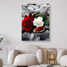 Ich Liebe Dich mit Rosen und Herzen - 5D DIY Diamond Painting