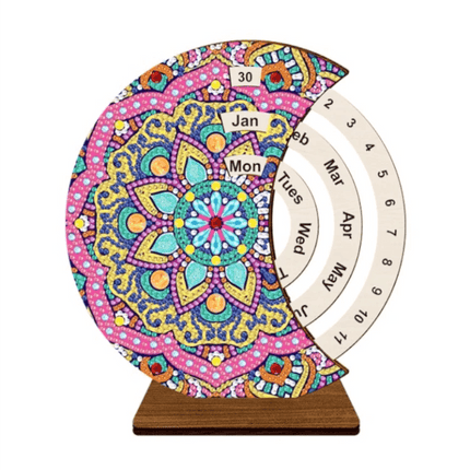 Kalender Mandala - Diamond Painting