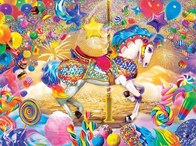 Kirmes in der Stadt - Voll AB 5D DIY Diamond Painting
