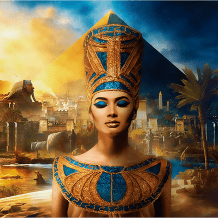 Kleopatra Pharao Ägypten - 5D DIY Diamond Painting