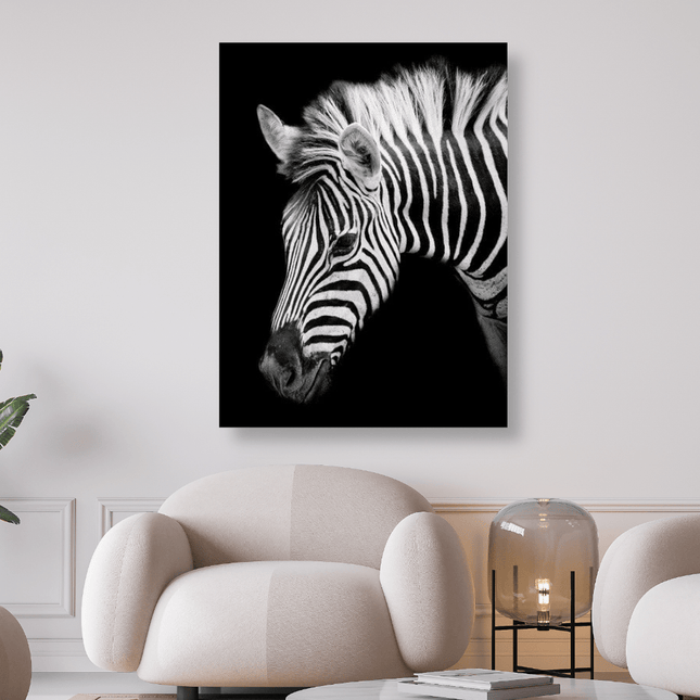 Kopf eines Zebras - 5D DIY Diamond Painting