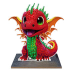 Lachender Drache Aufsteller - Diamond Painting
