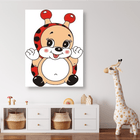 Lachender Marienkäfer - 5D DIY Diamond Painting