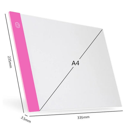 LED - Pad Unterlage A4 - Diamond Painting