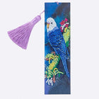 Lesezeichen Blauer Wellensittich - Diamond Painting