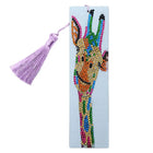 Lesezeichen bunte Giraffe - Diamond Painting