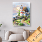 Leuchtturm am Meer - Voll AB 5D DIY Diamond Painting