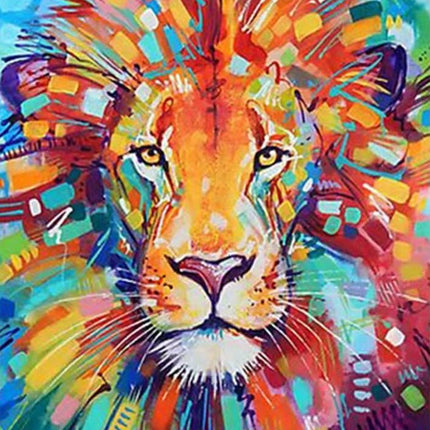 Löwe - Voll AB 5D DIY Diamond Painting