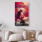 Magic World Rot - Diamond Painting
