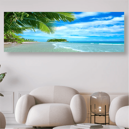 Meer, Strand & Palmen - 5D DIY Diamond Painting