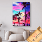 Palmen, Strand und Sonne - Voll AB 5D DIY Diamond Painting