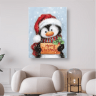Pinguin Merry Christmas - 5D DIY Diamond Painting