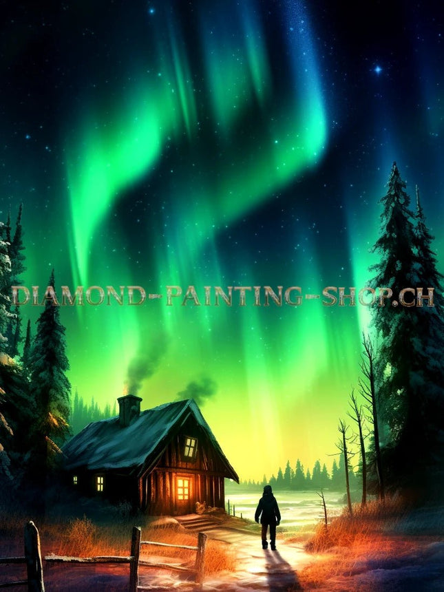 Polarlichter - 5D DIY Diamond Painting