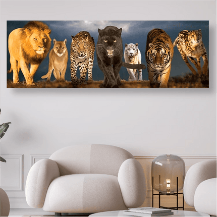 Raubkatzen - 5D DIY Diamond Painting