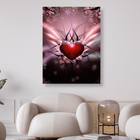 Rotes Herz - 5D DIY Diamond Painting