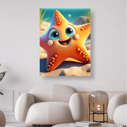 Sakuri der lachende Seestern - 5D DIY Diamond Painting