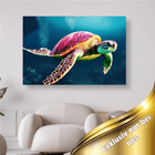 Schildkröte im Meer - 5D DIY Diamond Painting