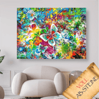 Schmetterlinge und Blumen - Voll AB 5D DIY Diamond Painting
