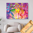 Schmetterlings Regenbogen - Voll AB 5D DIY Diamond Painting