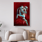 Sitzendes Liebespaar in erotischer Pose - 5D DIY Diamond Painting