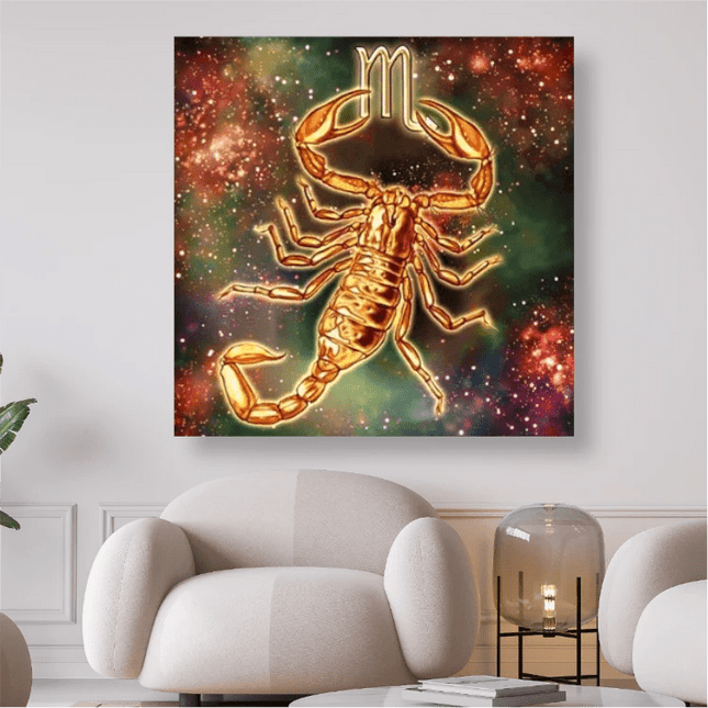 Skorpion Sternzeichen - 5D DIY Diamond Painting
