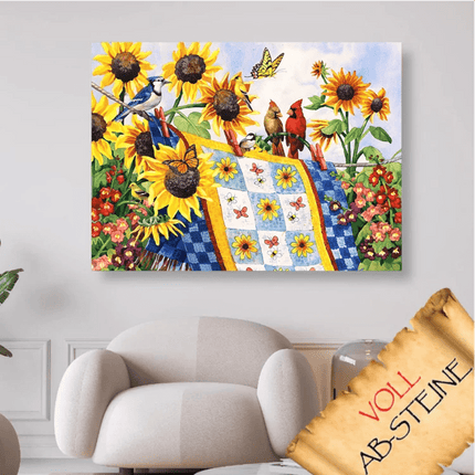 Sonnenblumen - Voll AB 5D DIY Diamond Painting