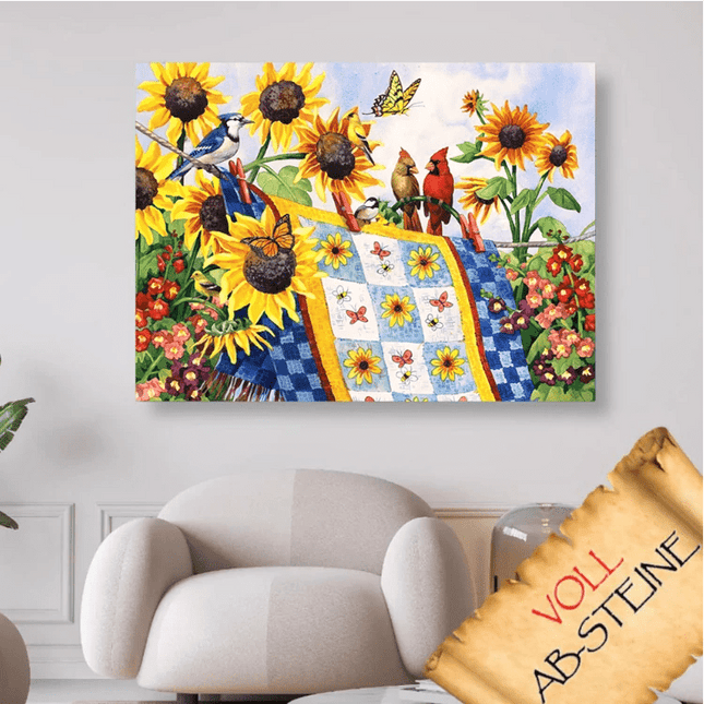 Sonnenblumen - Voll AB 5D DIY Diamond Painting
