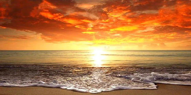Sonnenuntergang am Meer - 5D DIY Diamond Painting
