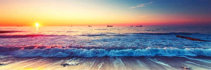 Sonnenuntergang am Meer - 5D DIY Diamond Painting