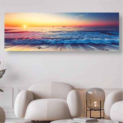 Sonnenuntergang am Meer - 5D DIY Diamond Painting