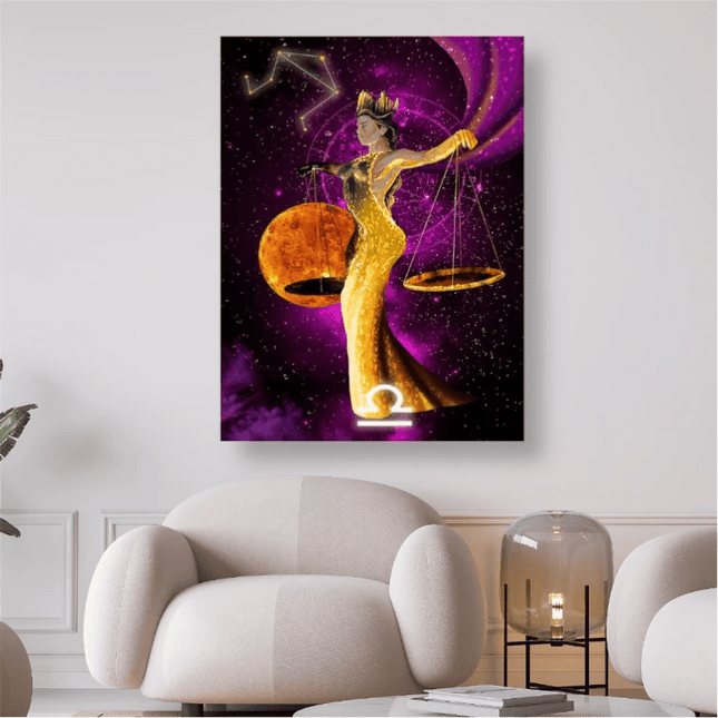 Sternzeichen Waage - 5D DIY Diamond Painting