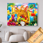 Summer Drink´s - Voll AB 5D DIY Diamond Painting