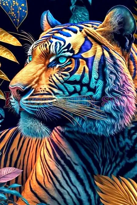 Tiger der Mystic - 5D DIY Diamond Painting