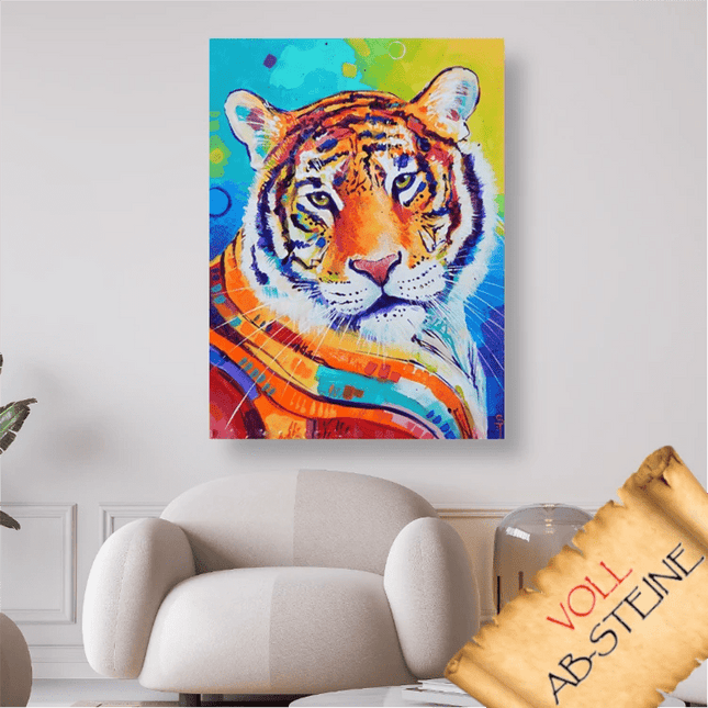 Tiger - Voll AB 5D DIY Diamond Painting