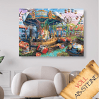Verlassener Vergnügungspark - Voll AB 5D DIY Diamond Painting