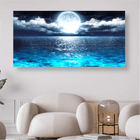 Vollmond am Meer - 5D DIY Diamond Painting