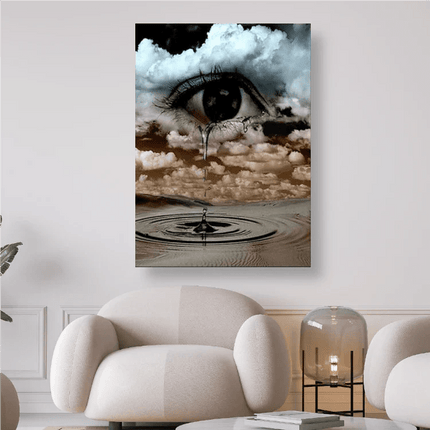 Weinendes Auge - 5D DIY Diamond Painting