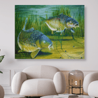Zwei Karpfen - 5D DIY Diamond Painting