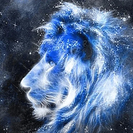 König der Tiere - Löwe Himmlisch - 5D DIY Diamond Painting